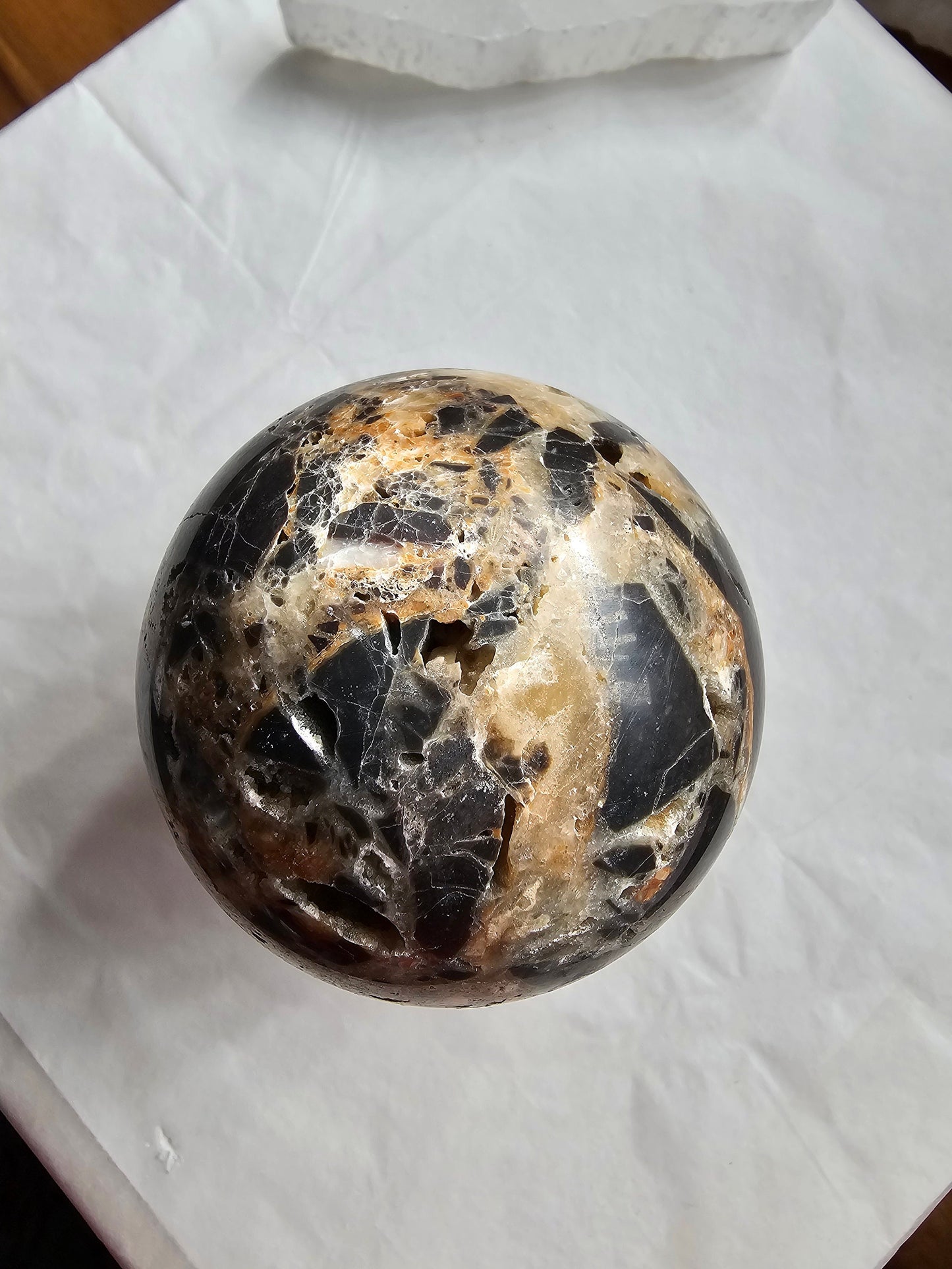 Rare Brecciated Aragonite spheres