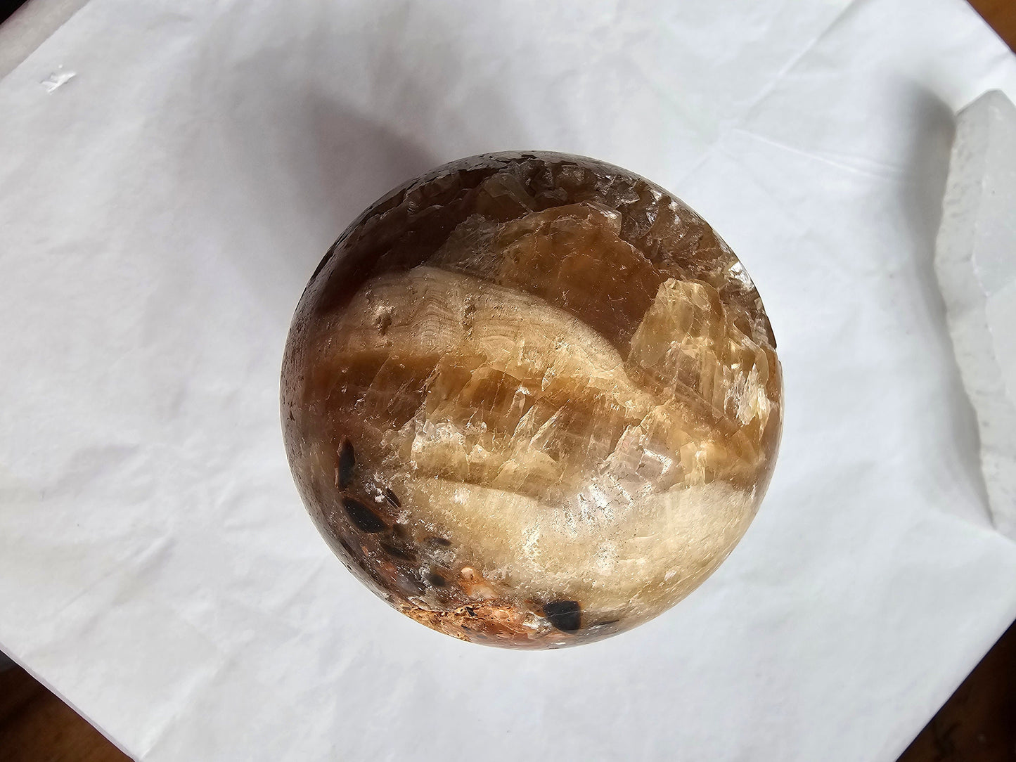 Rare Brecciated Aragonite spheres