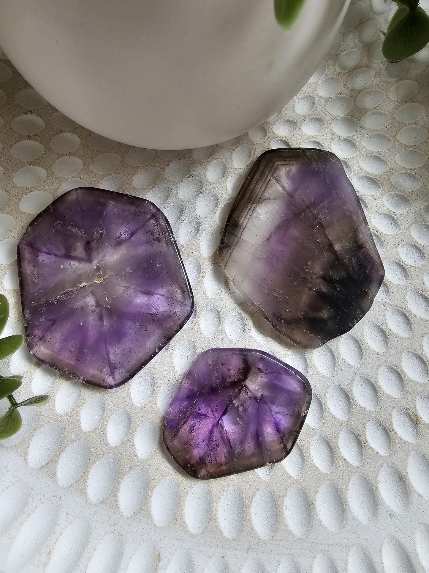 Australian Wyloo Amethyst Crystal | Amethyst Slices