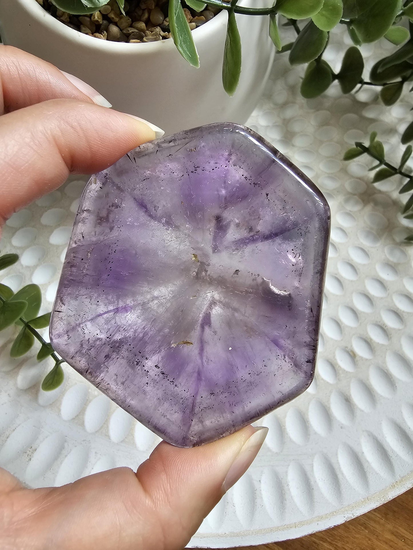 Australian Wyloo Amethyst Crystal | Amethyst Slices