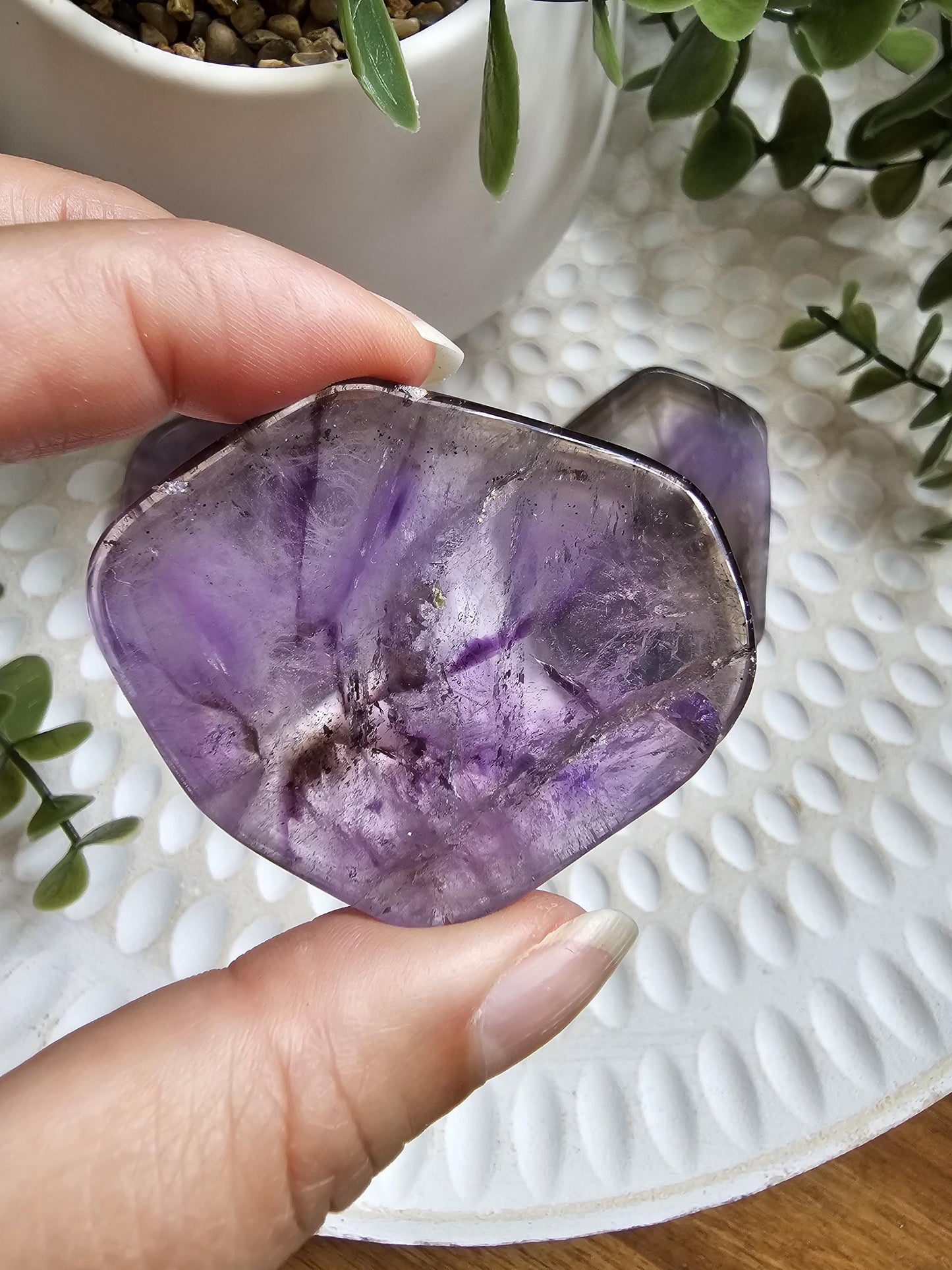 Australian Wyloo Amethyst Crystal | Amethyst Slices