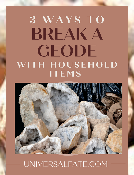 3 Ways to Break a Geode with Household items in 2023