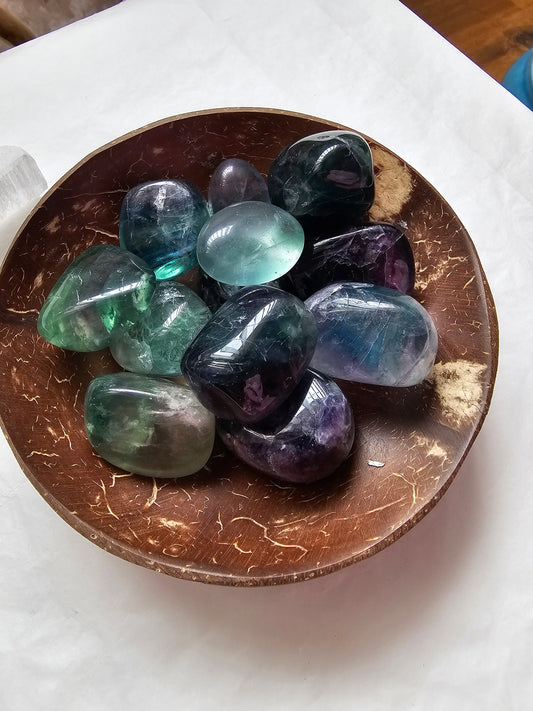 Rainbow Fluorite Tumble