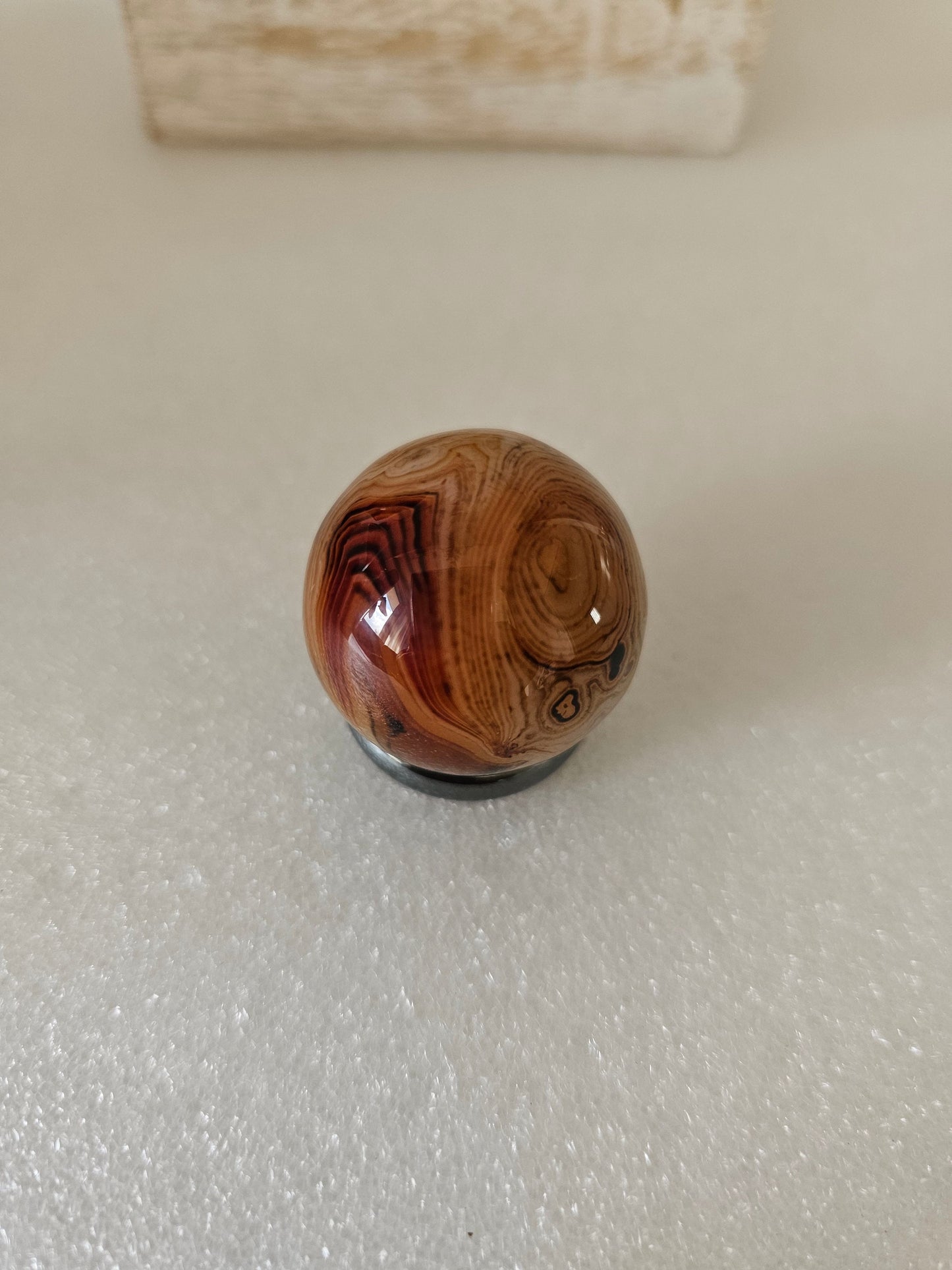 Red Sardonyx sphere 3cm