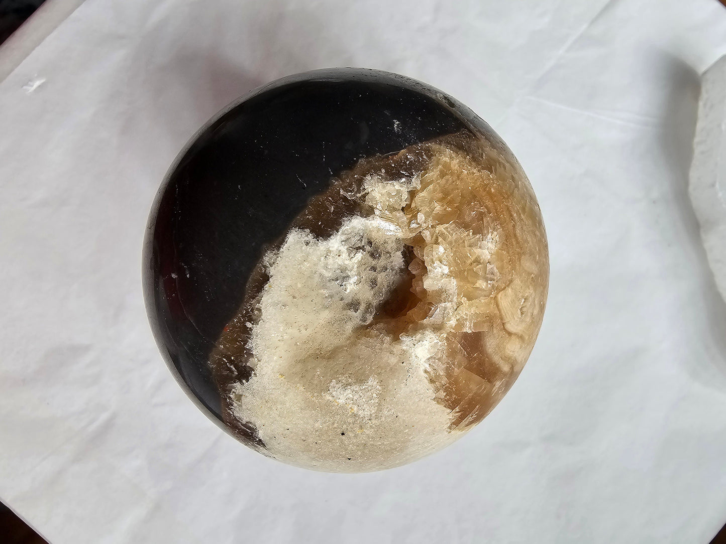 Rare Brecciated Aragonite spheres