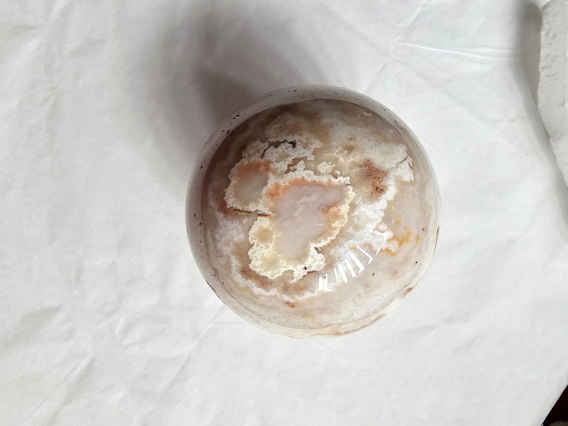 Flower Agate sphere / Sakura Agate