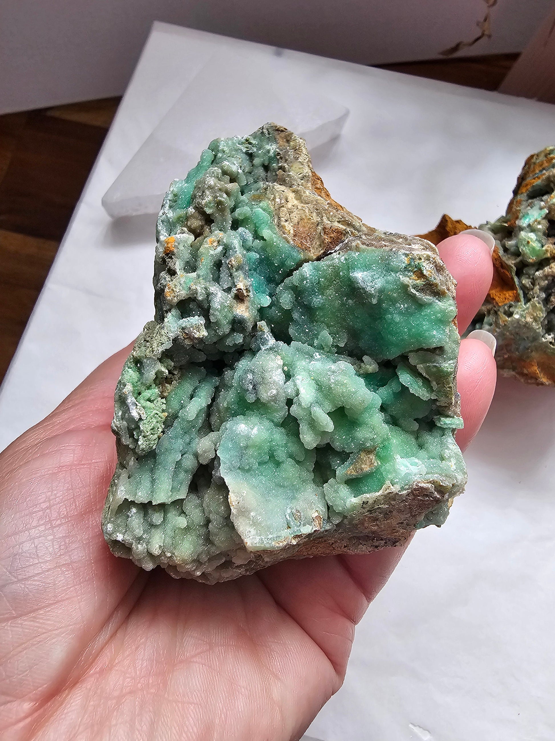 Large Smithsonite Clusters - Sparkly