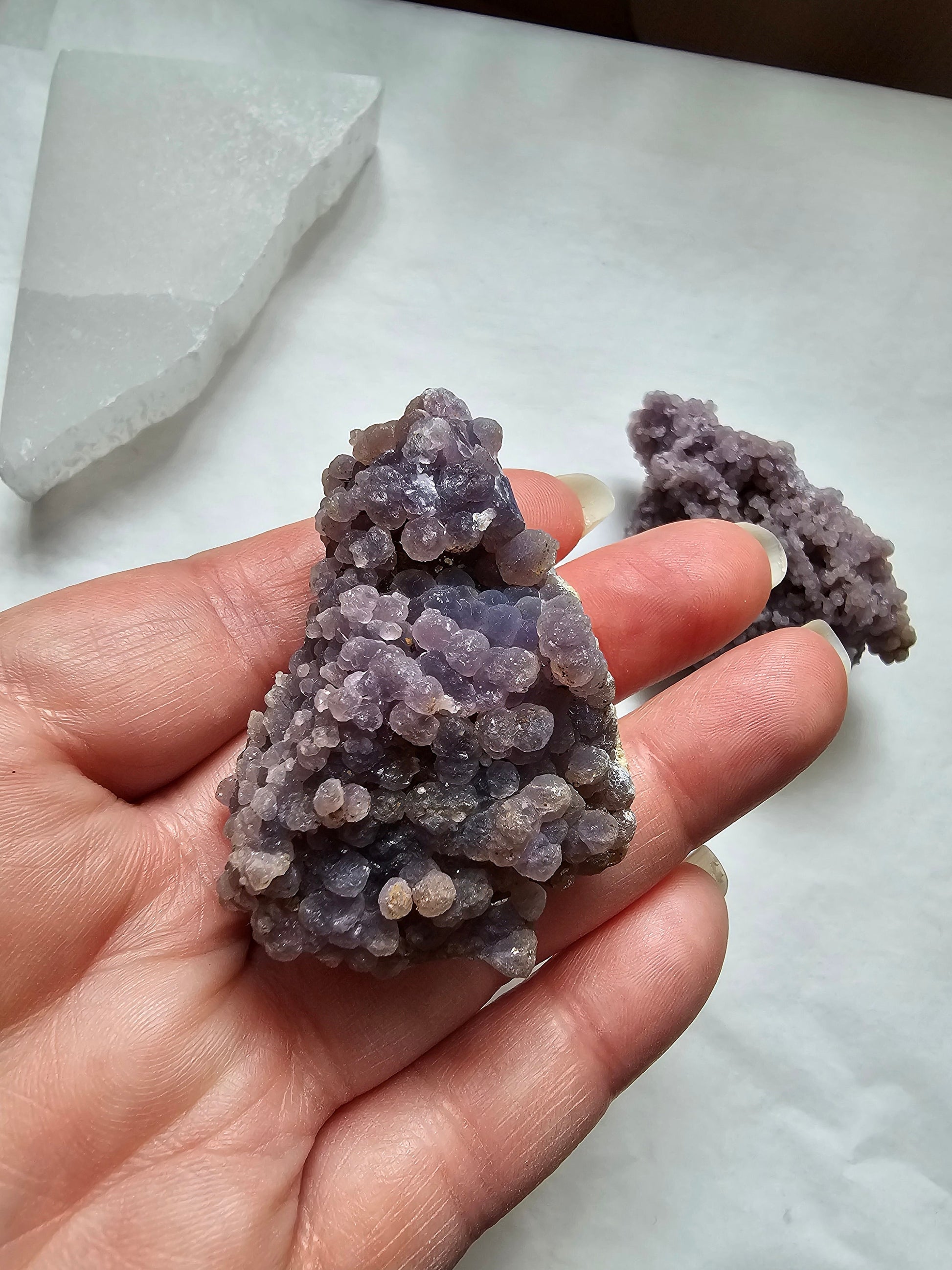 Grape Agate clusters -small - Indonesia