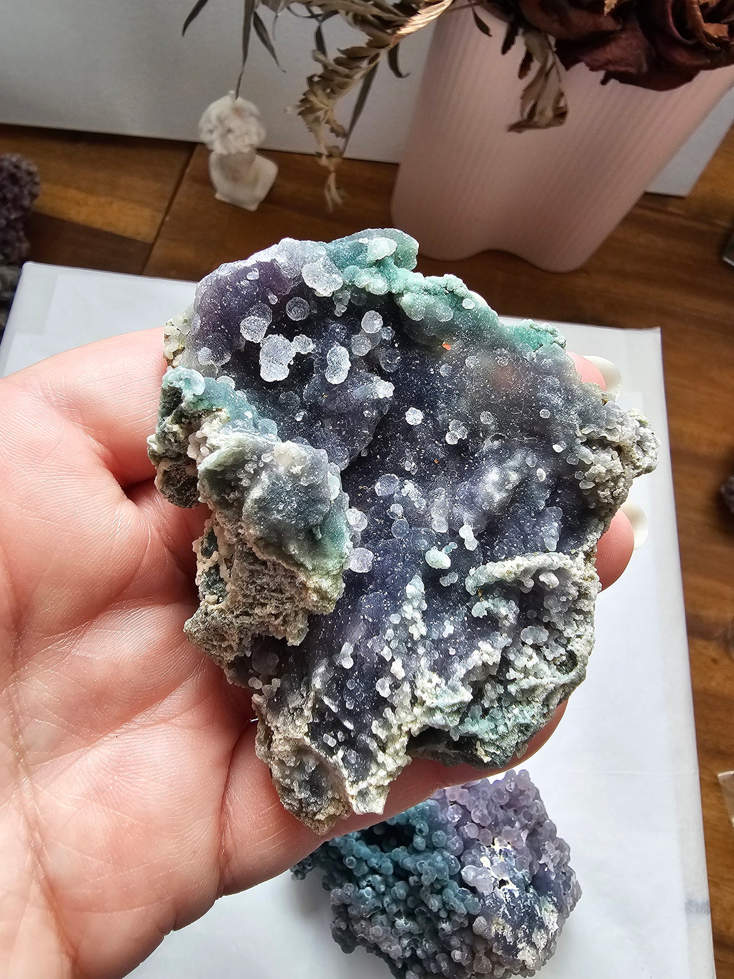 Grape Agate clusters - Sparkly - Large - Indonesia