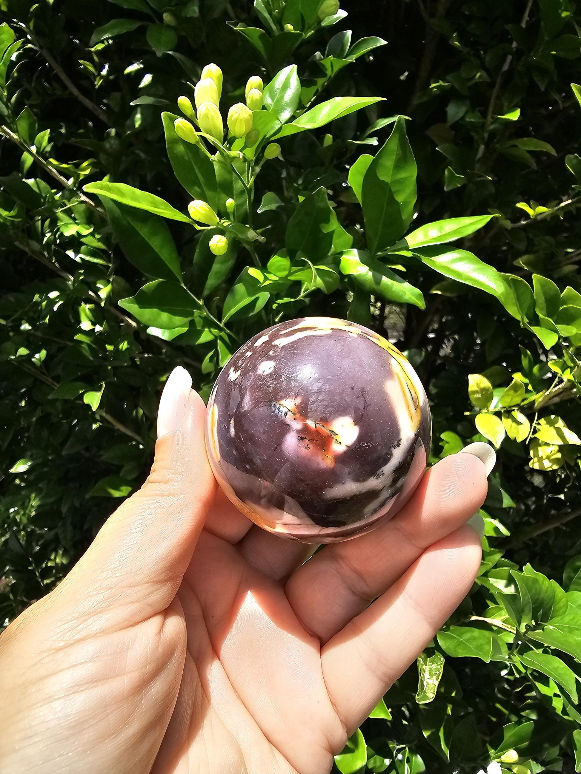 Western Australia Mookaite sphere 5.5cm