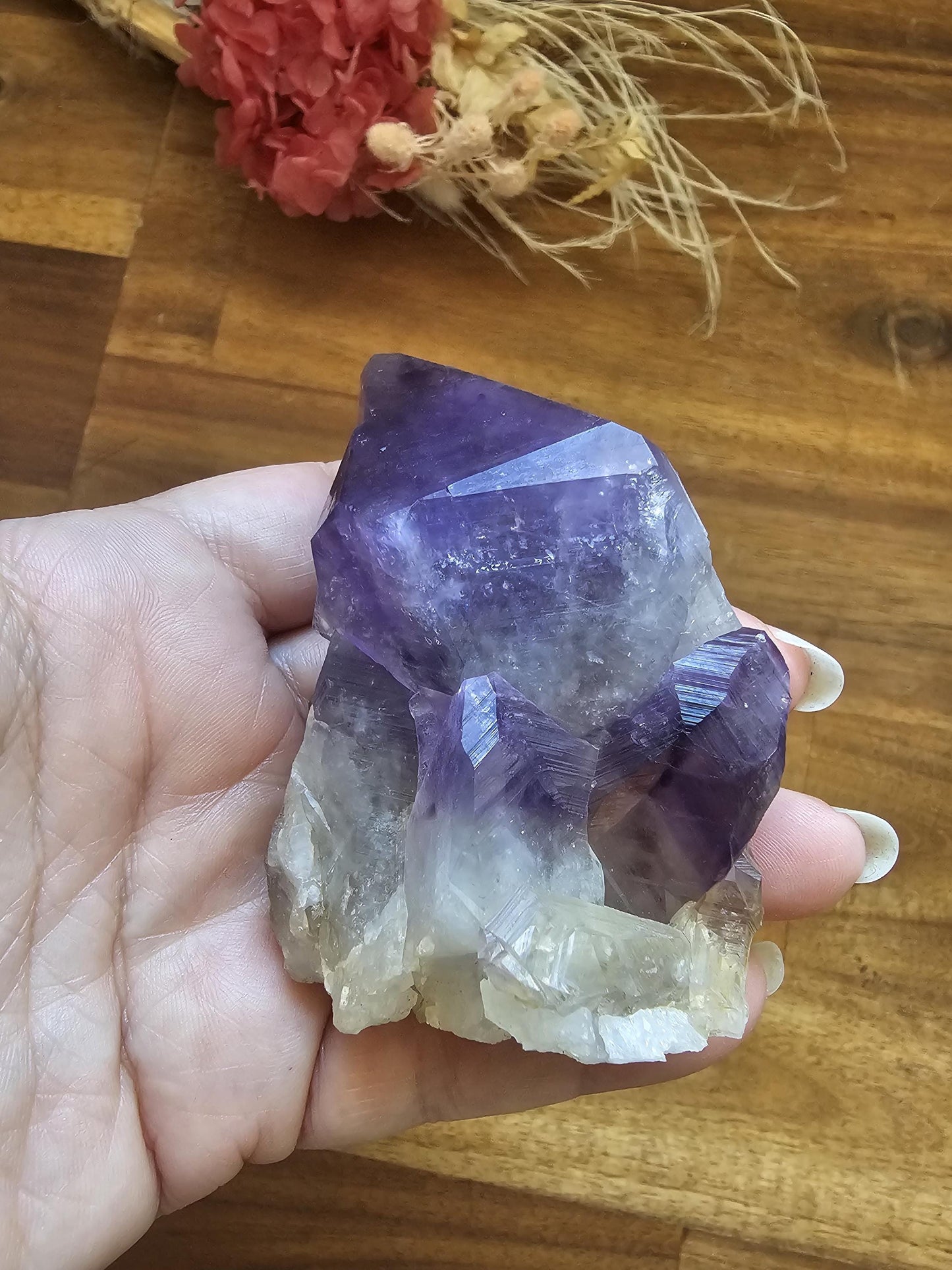 Amethyst point / cluster from Congo