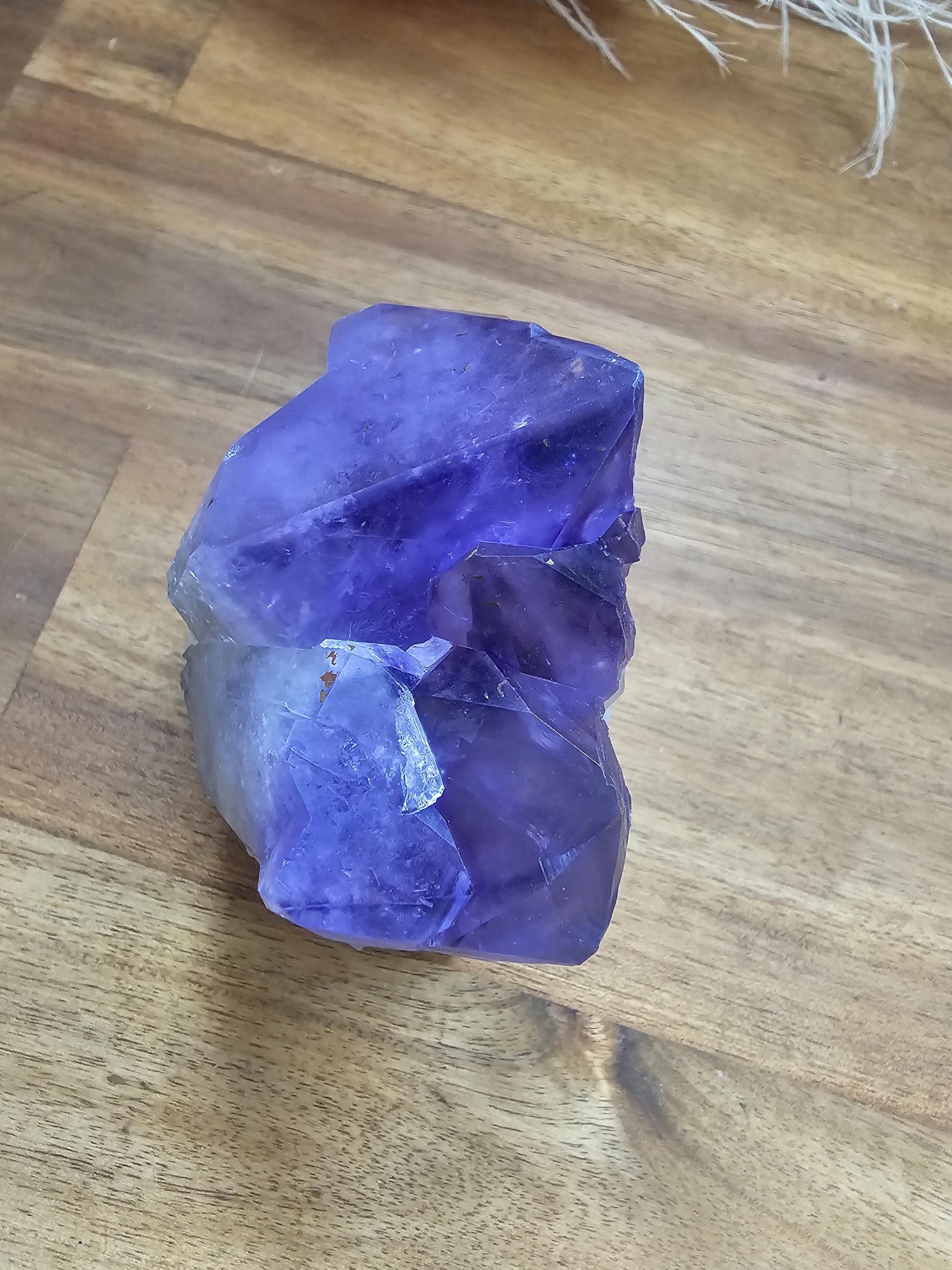 Amethyst triple point / cluster from Congo