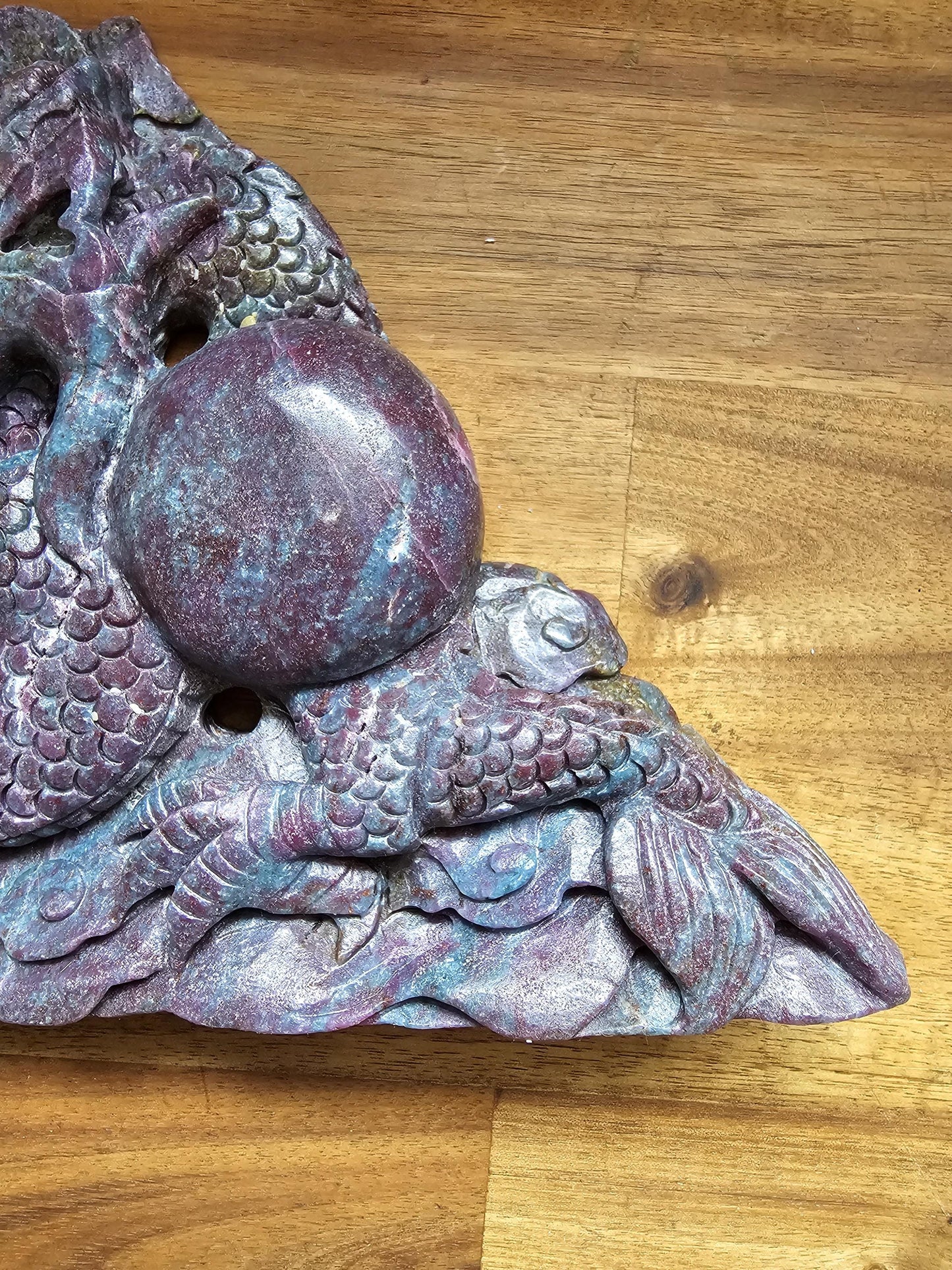 Ruby Fuchsite Kyanite Dragon / Statement piece 1.6kg