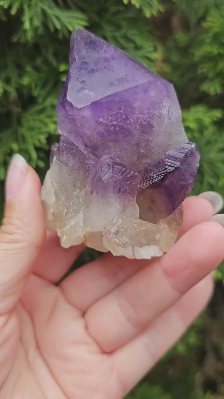 Amethyst point / cluster from Congo