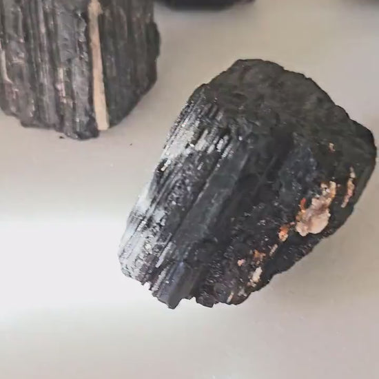 Raw Black Tourmaline with Mica