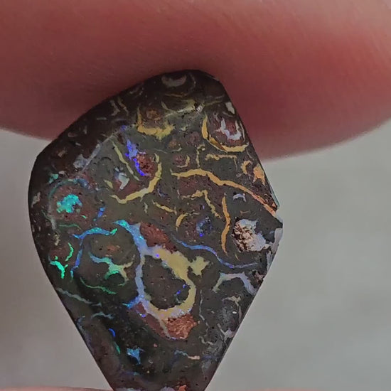 Australian boulder opal / Matrix opal / QLD Opal Cabochon