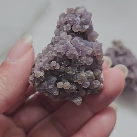 Grape Agate clusters -small - Indonesia