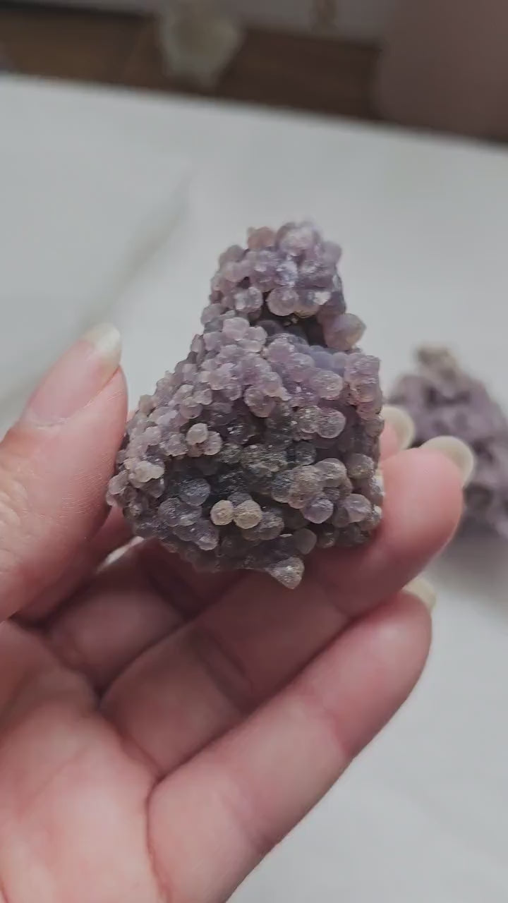 Grape Agate clusters -small - Indonesia