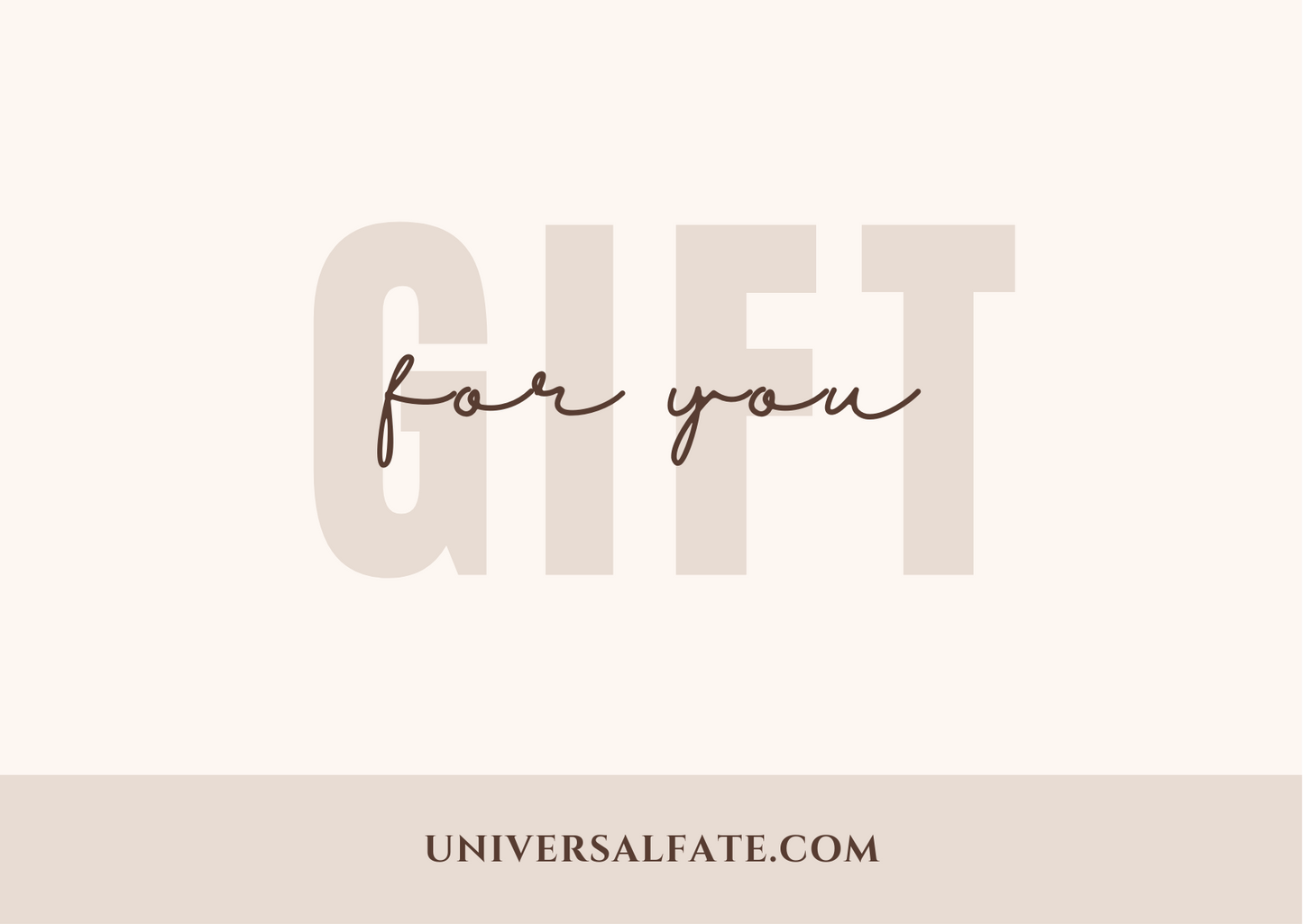 Universal Fate Gift Card - From $20 - $200 - Universal Fate