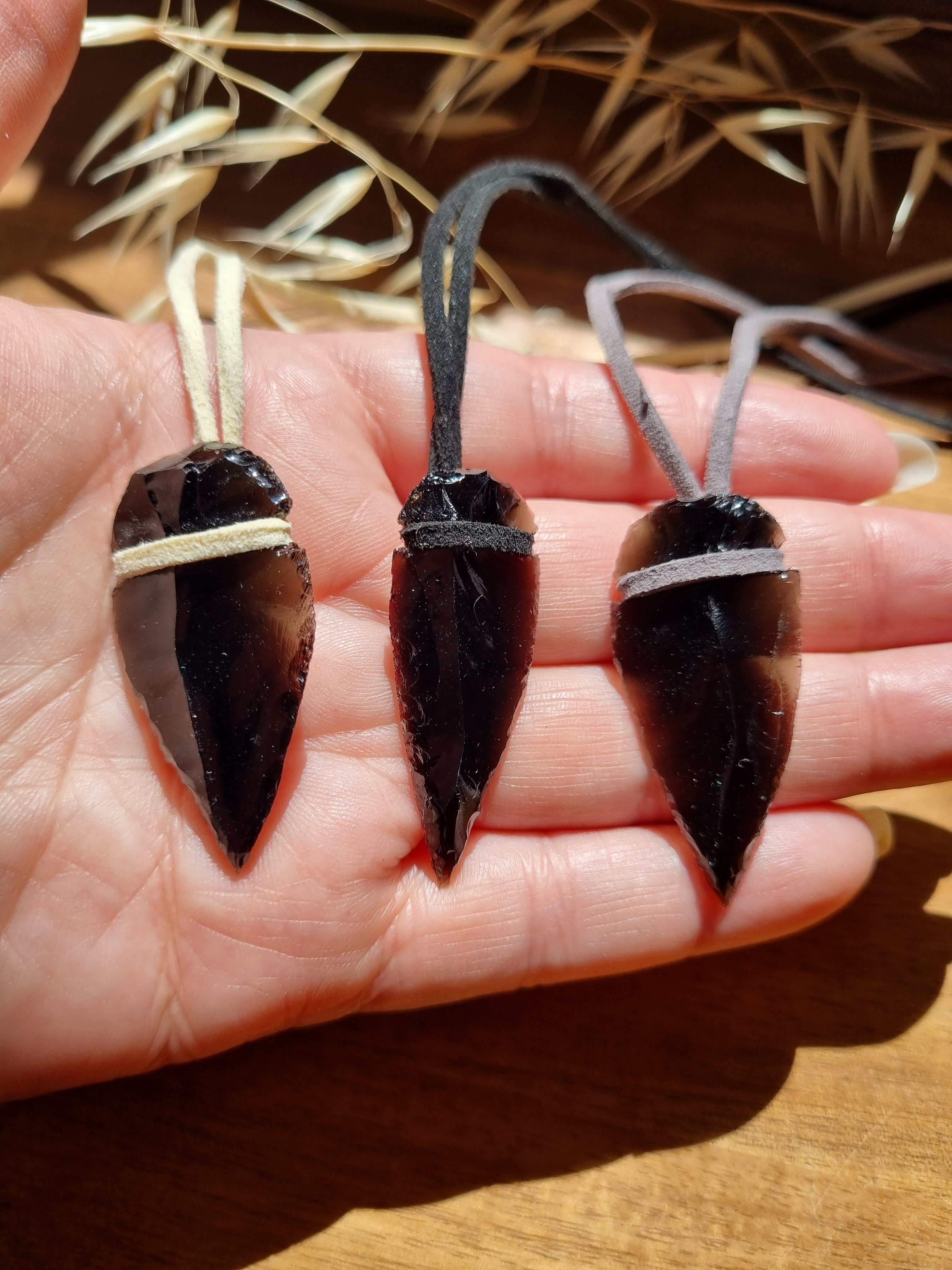 Black Obsidian Arrowhead Pendant / Wire Wrap Protection - Etsy | Arrowhead  necklace, Obsidian arrowhead, Obsidian arrowhead necklace