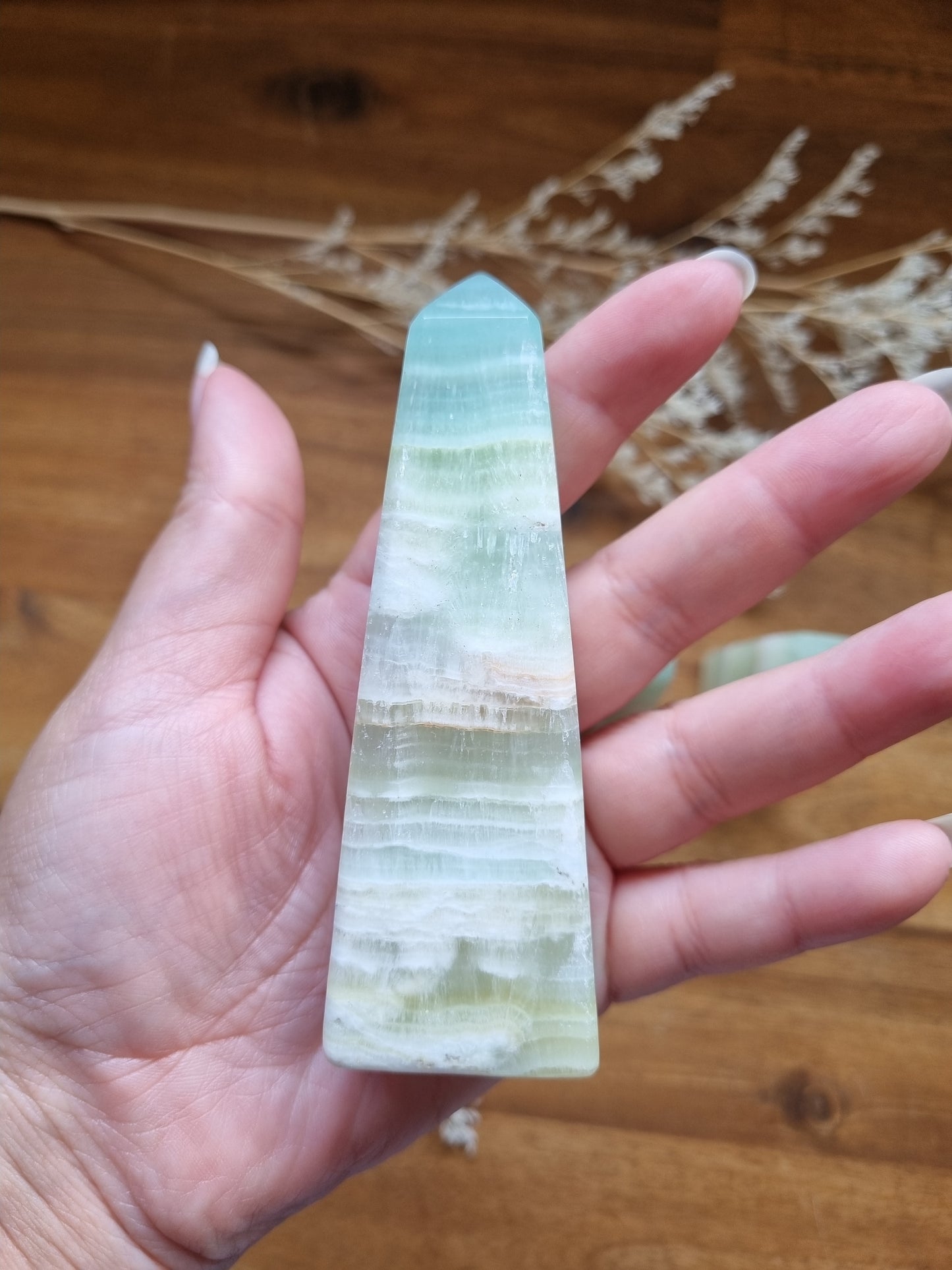 Pistachio Calcite Towers / Generators