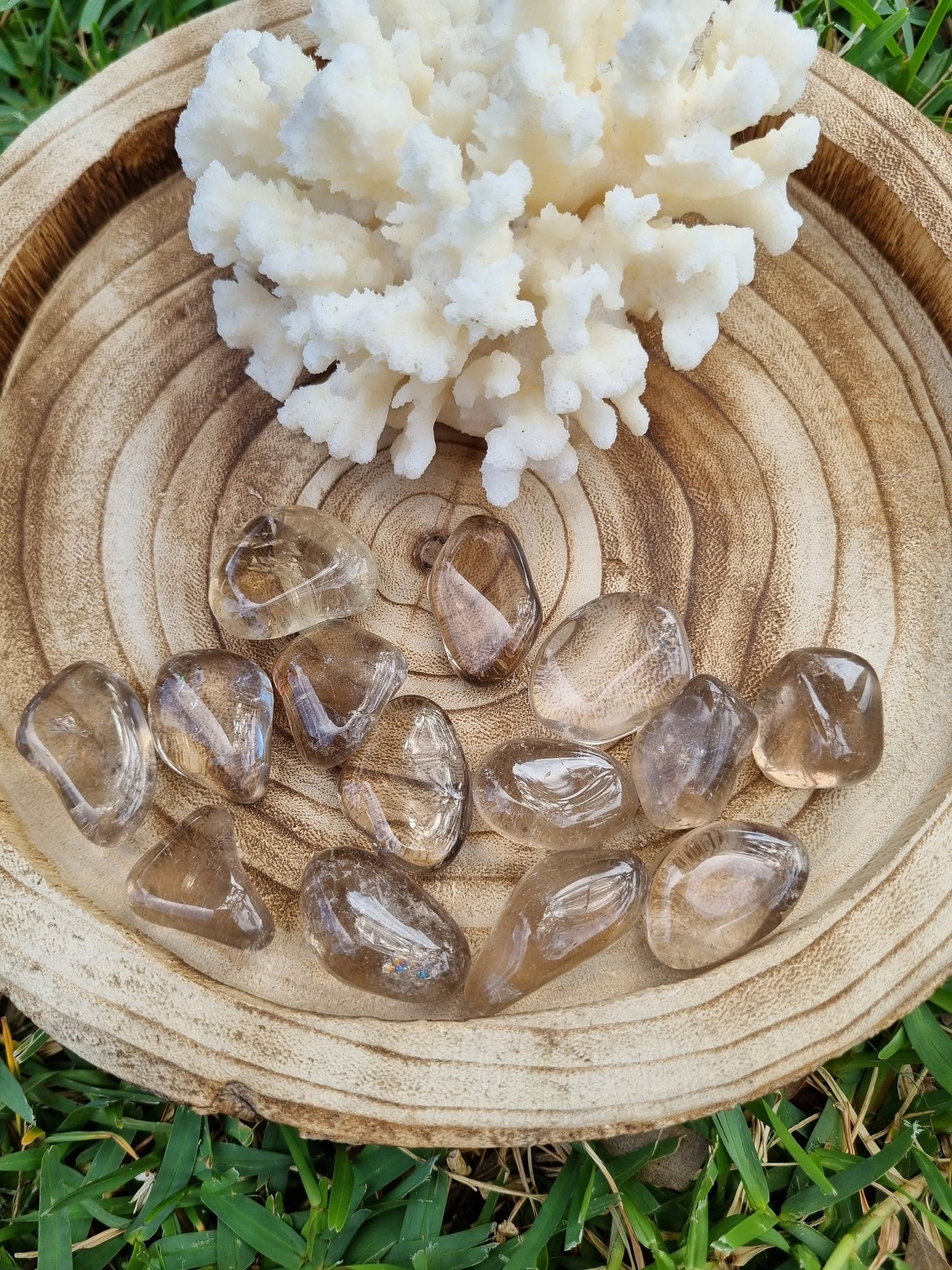 Light Smoky Quartz Tumble