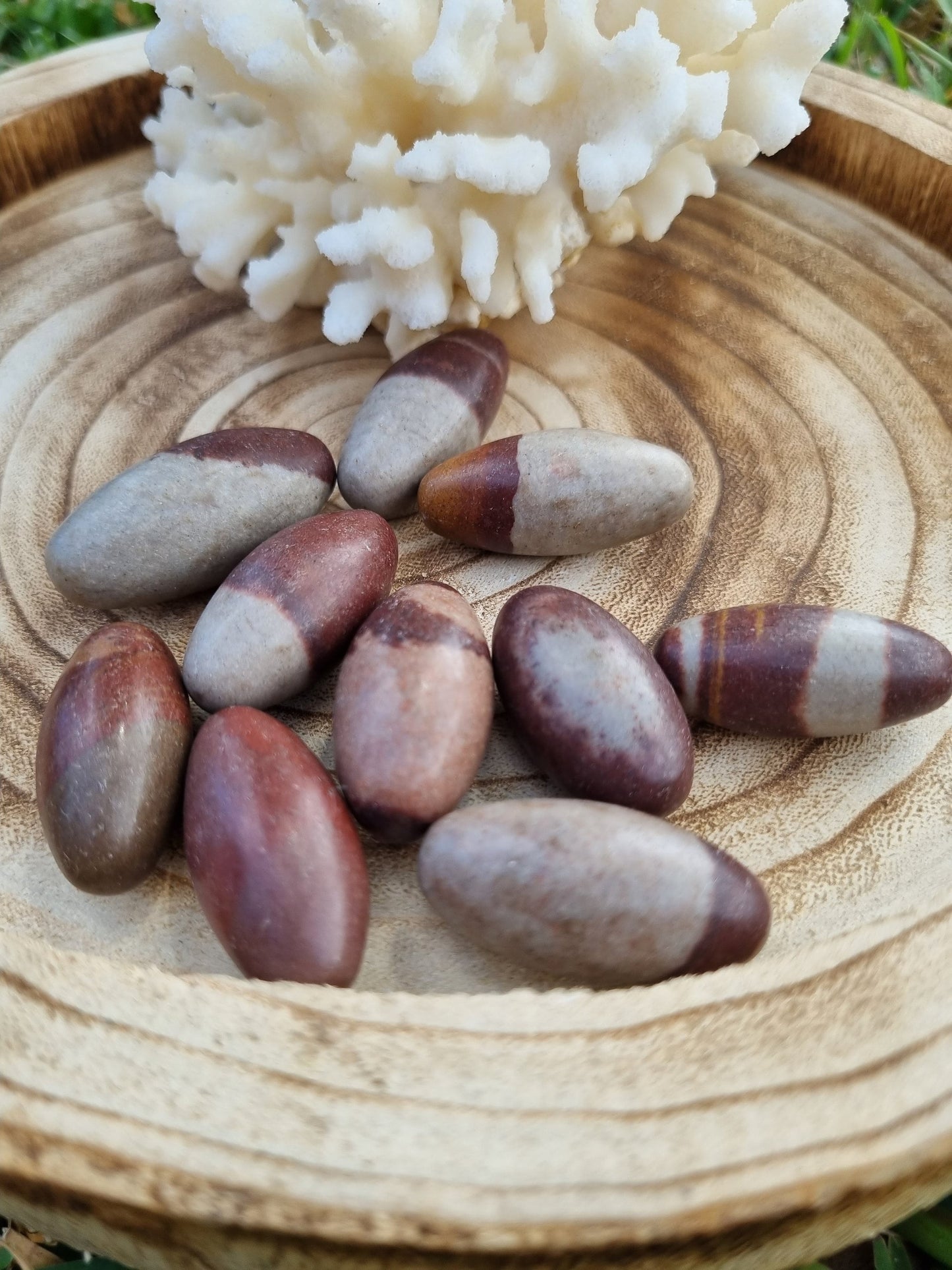 Small Shiva Lingam Naturally Tumbled River Stone - Universal Fate