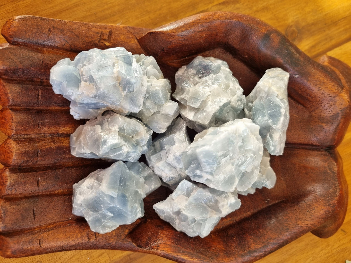 Small Raw Blue Calcite Chunk / Raw Calcite - Universal Fate