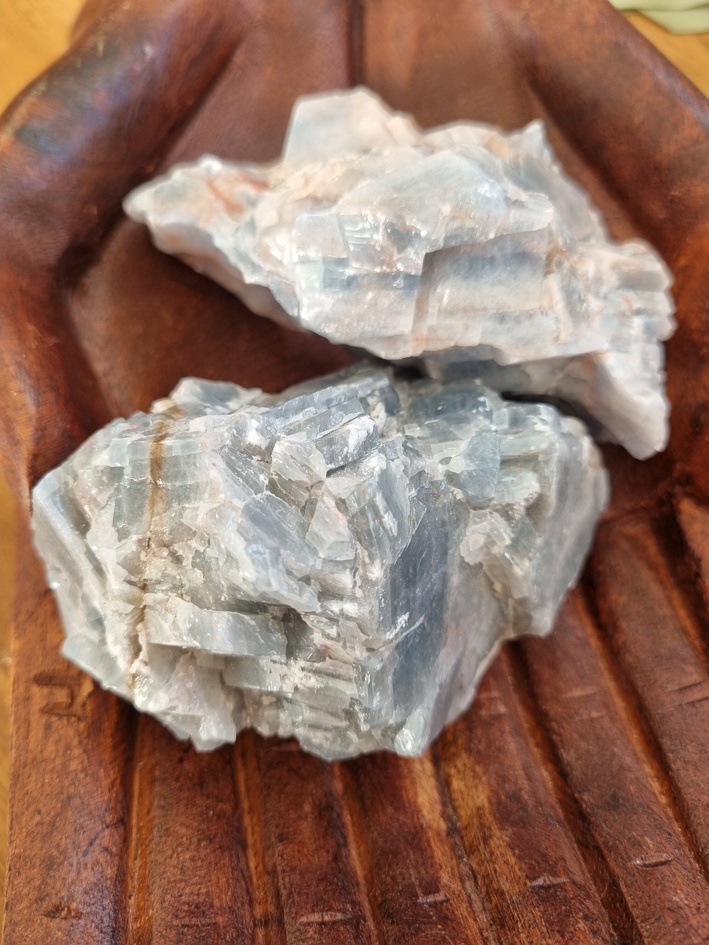 Large Raw Blue Calcite Chunk / Raw Calcite - Universal Fate