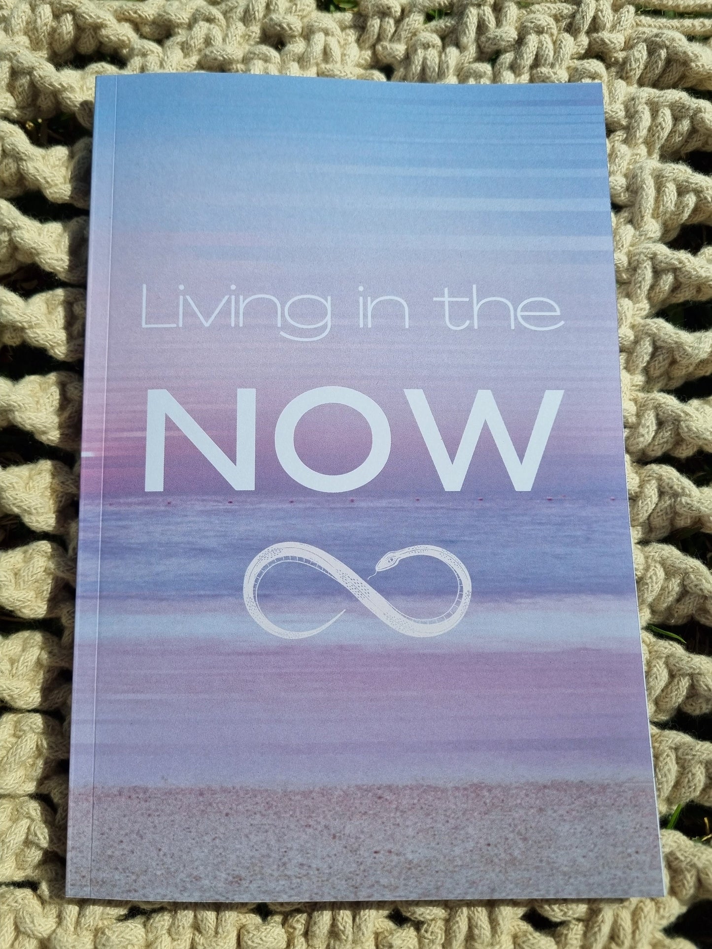 Living in the NOW - Journal / Designer Journal / Notebook - Universal Fate