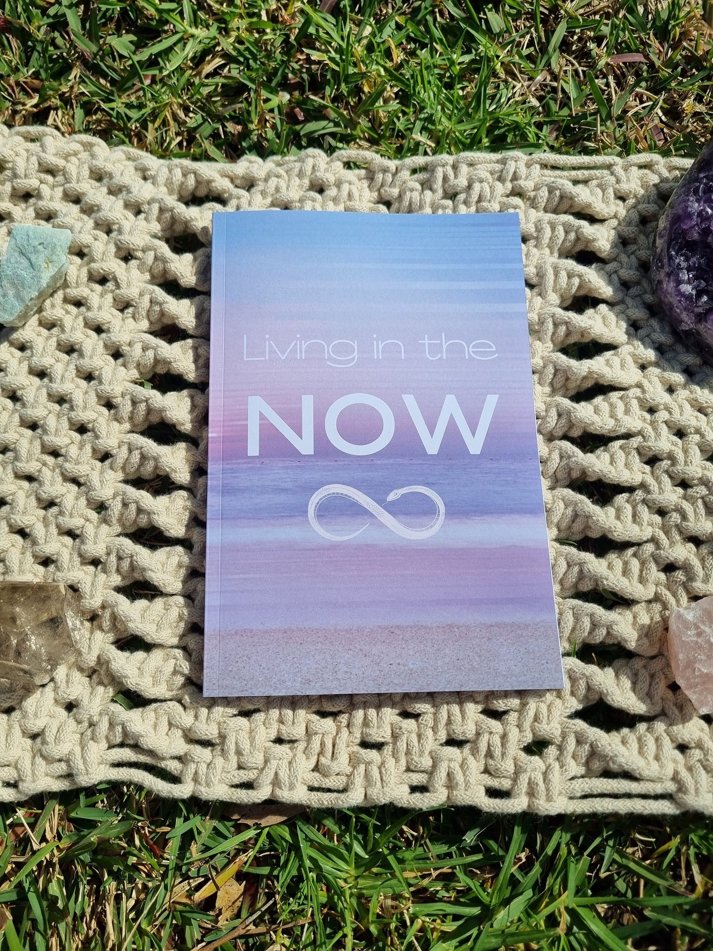 Living in the NOW - Journal / Designer Journal / Notebook - Universal Fate