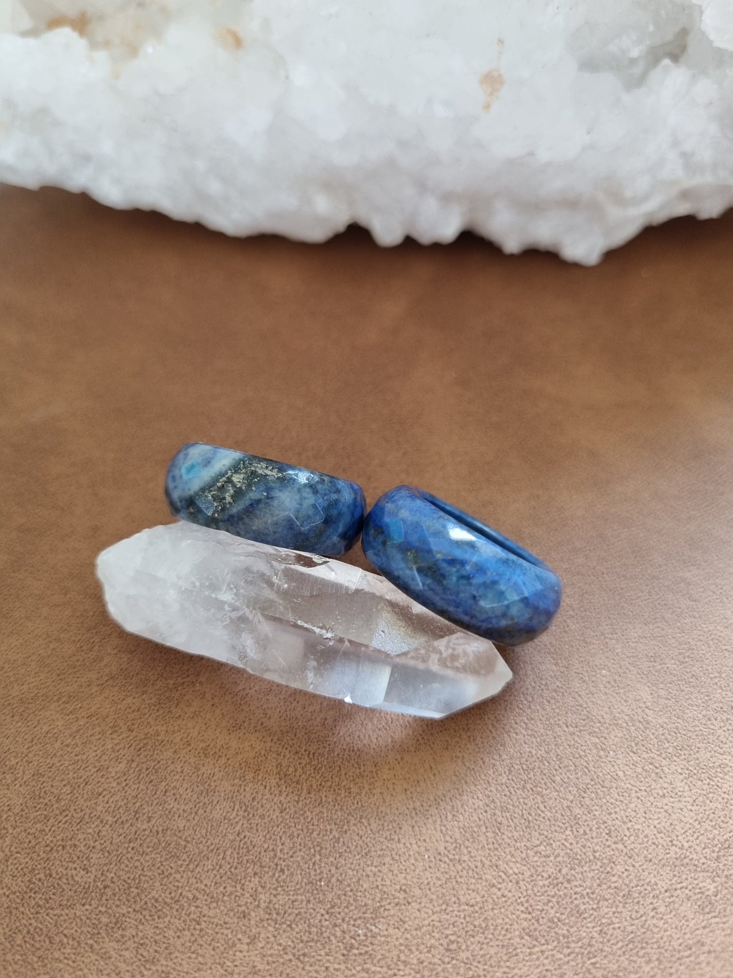 Lapis Lazuli Faceted Ring - Universal Fate