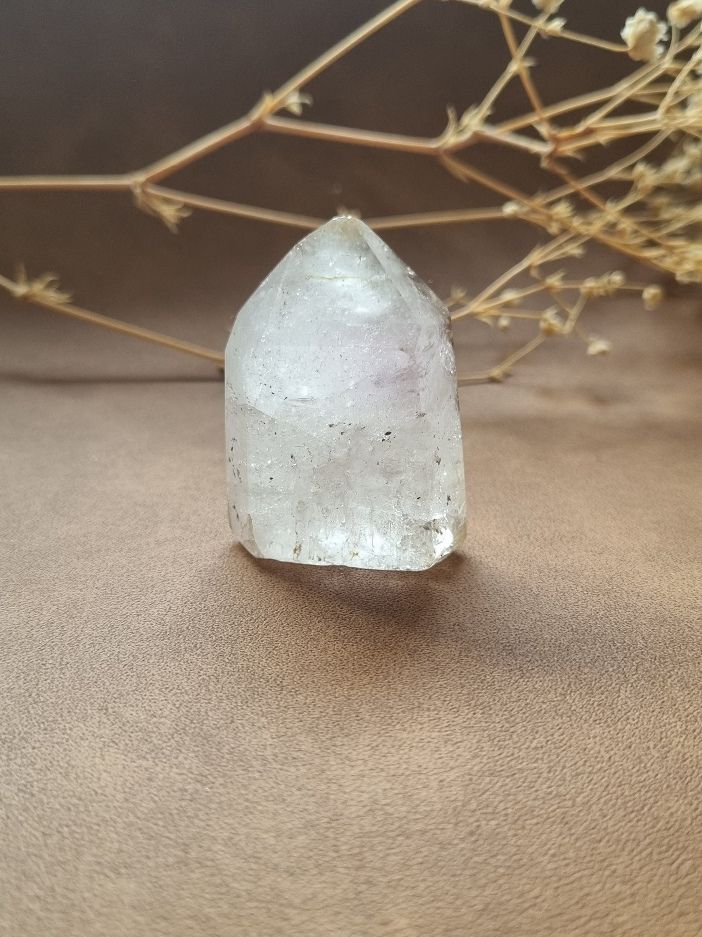 Quartz Tower With Amethyst & Smoky Inclusions - Universal Fate