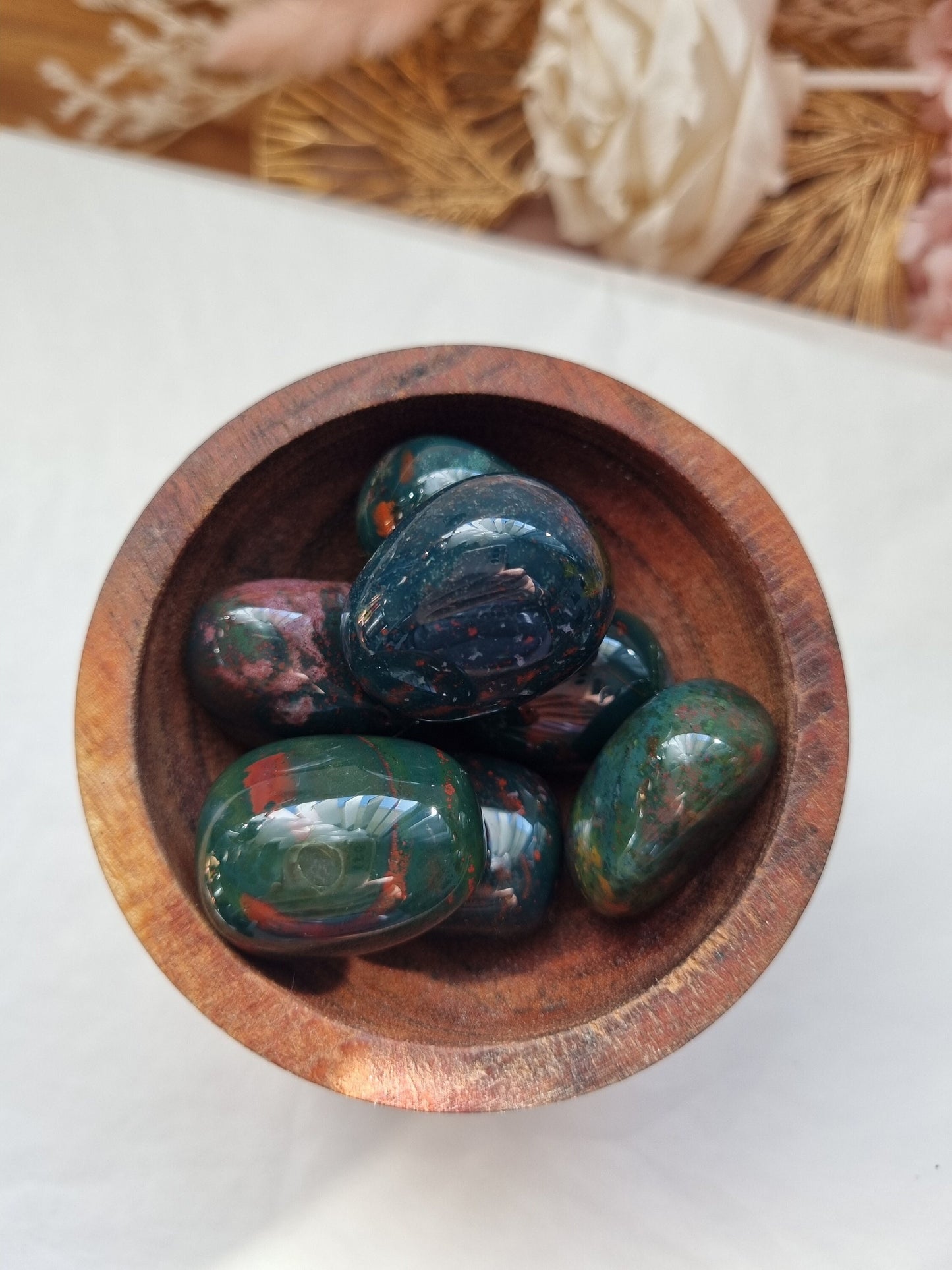african bloodstone tumbles