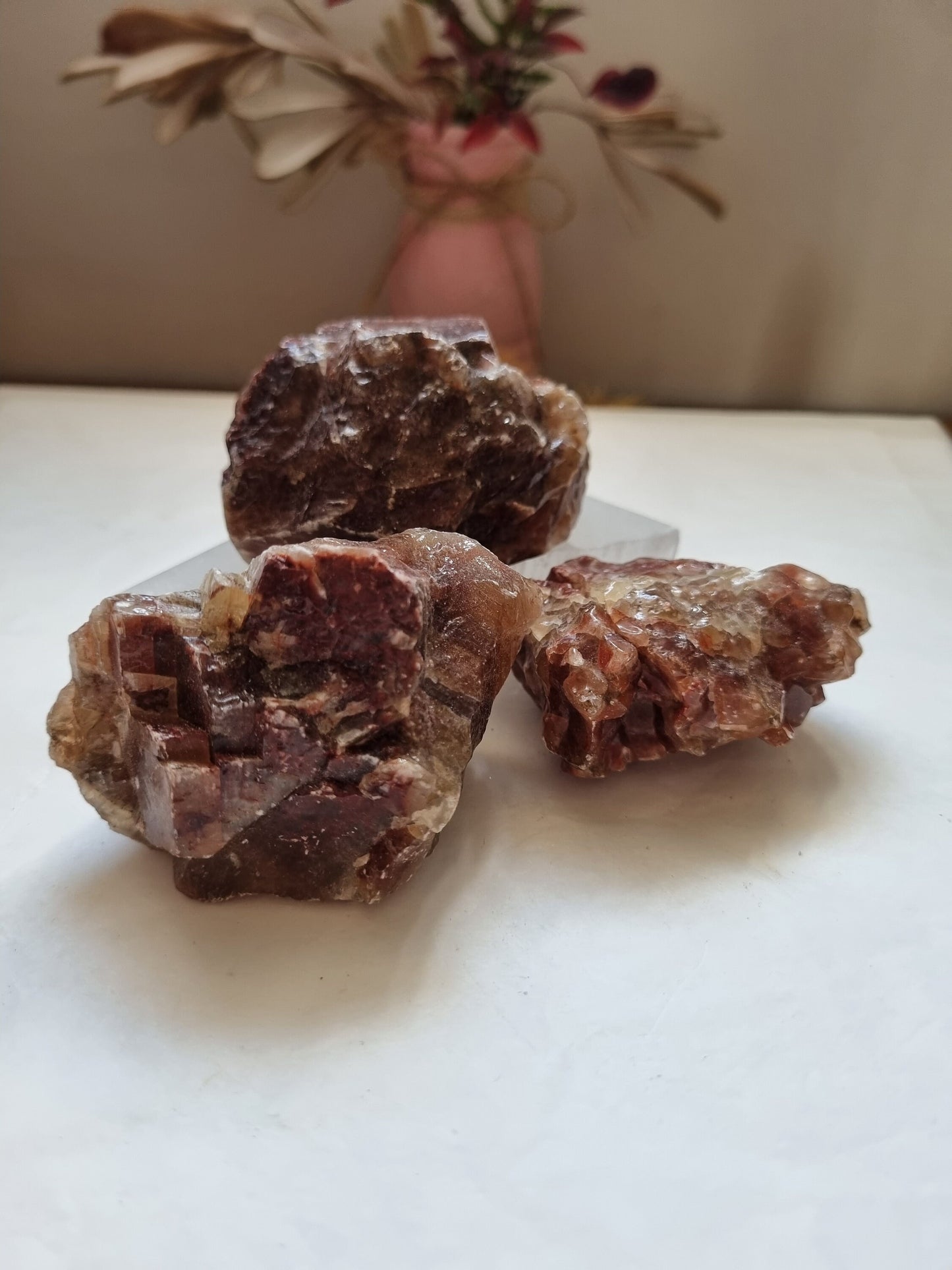 Small Red Calcite / Raw Calcite
