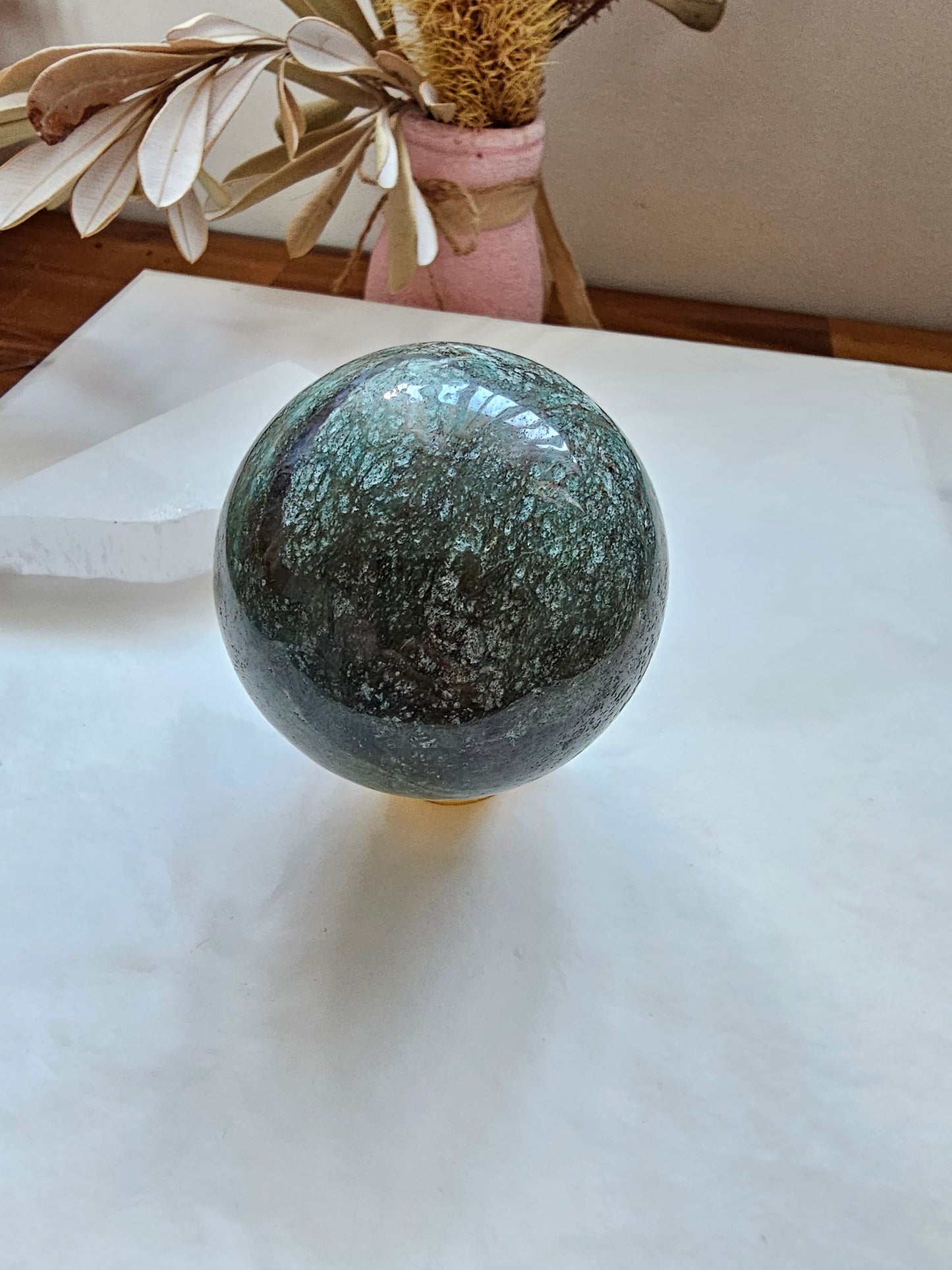 Australian Bloodstone Spheres 6cm