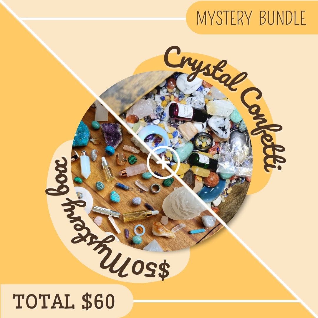 Mystery Bundle / Best Seller/ Mystery Box / Crystal Confetti Scoop Bundle