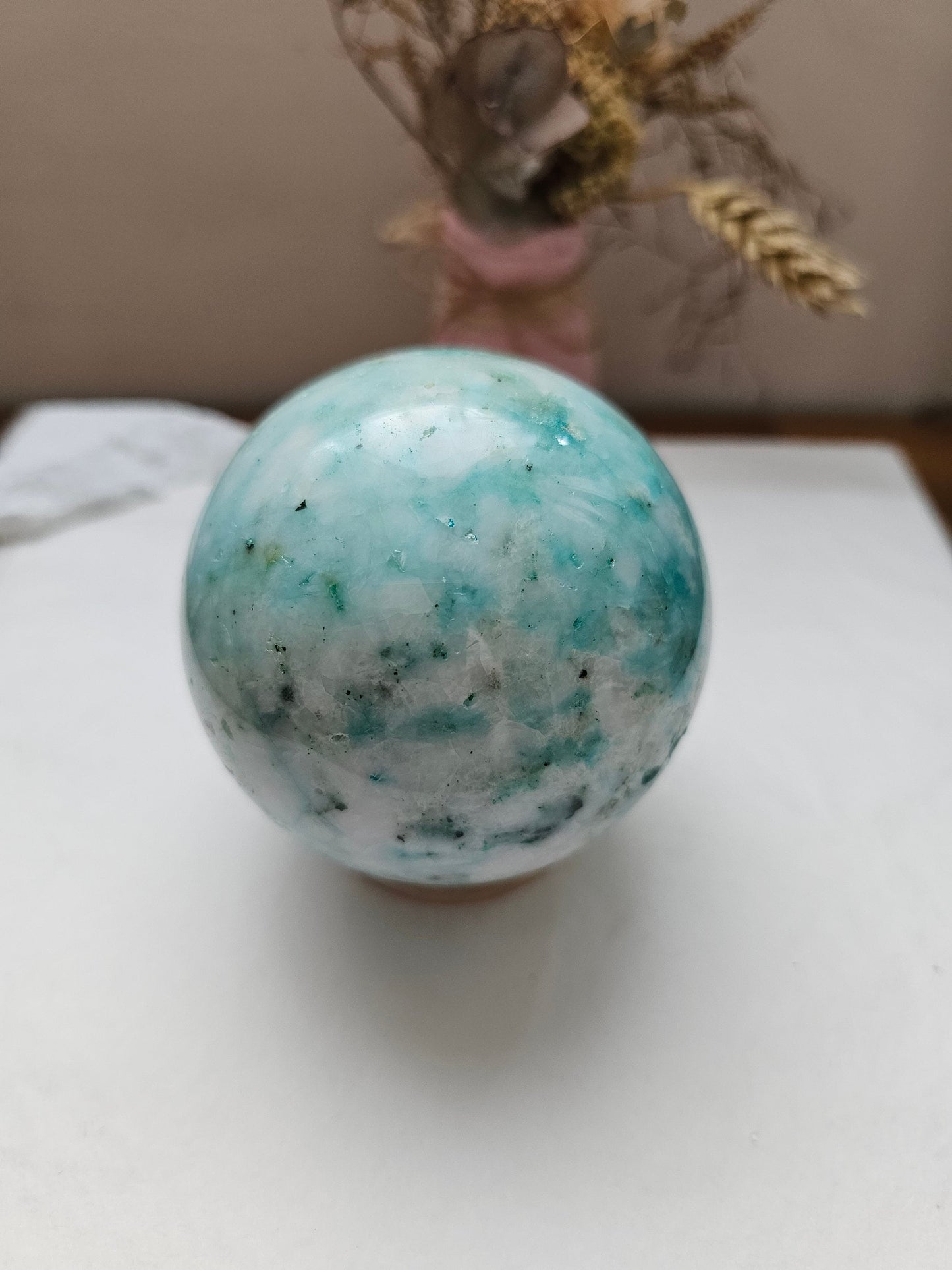 Large Phoenix Stone Sphere 8cm / Druzy