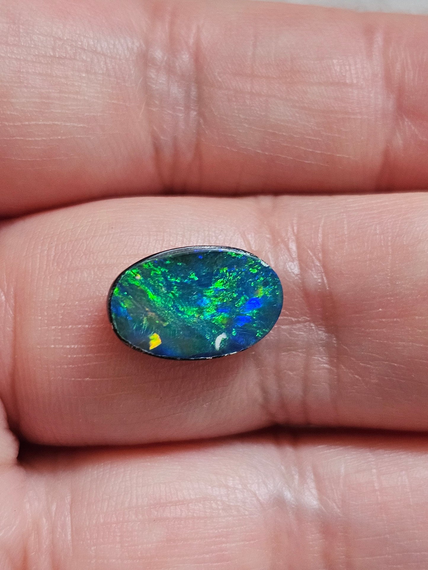 Australian doublet opal NSW / black opal / Lightning ridge Opal