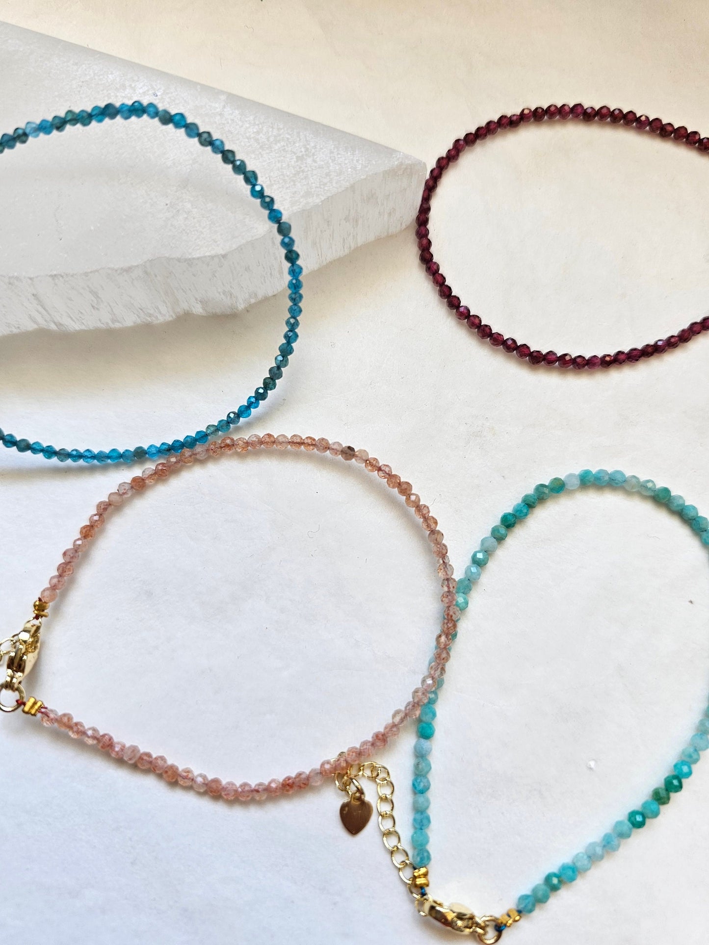 Sparkly fauceted Crystal Bracelets